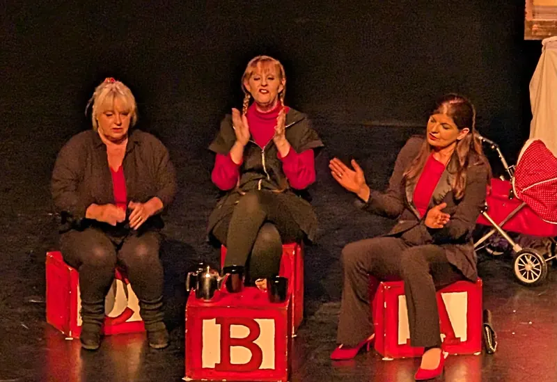Bangor Drama Club performing The Donahue Sisters at the 2026 British Final, Mold